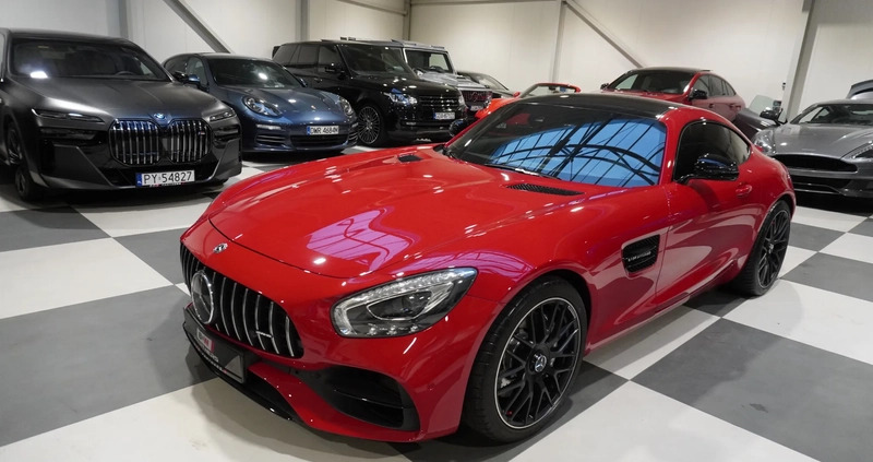 Mercedes-Benz AMG GT cena 519000 przebieg: 52000, rok produkcji 2019 z Krajenka małe 121